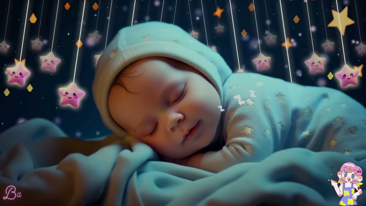 Fall Asleep Fast ♥ Baby Sleep Music in 3 Minutes 🎼 Mozart & Brahms