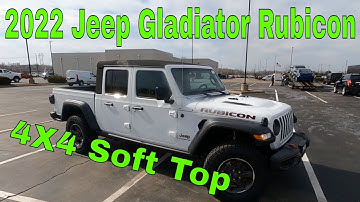 2022 JEEP GLADIATOR RUBICON Soft Top 4X4 Walk Around