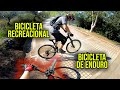 Bicicleta Recreacional (Trek Marlin 5) vs Bicicleta de Enduro (Polygon N8) y Mini Tutorial de Manual