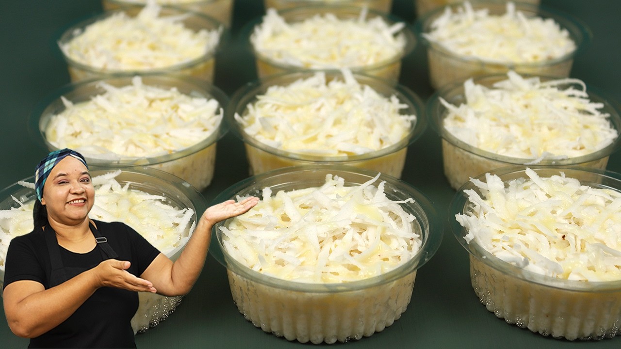 Cuscuz de Tapioca no Pote Cremoso e Fácil!! Sobremesa sem Forno !