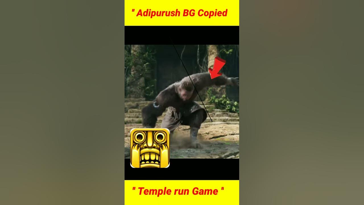 Luscious solo parti Adipurush Background Copied Temple Run Game? | #adipurush #shorts - YouTube