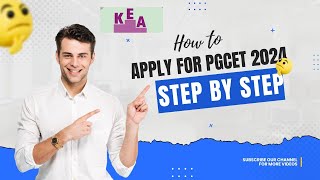 HOW TO APPLY FOR PGCET 2024 APPLICATION screenshot 3