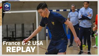 U19 Futsal : France - Etats-Unis (6-2) en replay