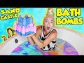 DIY GIANT CASTLE BATH BOMBS! How To Make The Most SATISFYING Bath Bomb Ever! | NICOLE SKYES