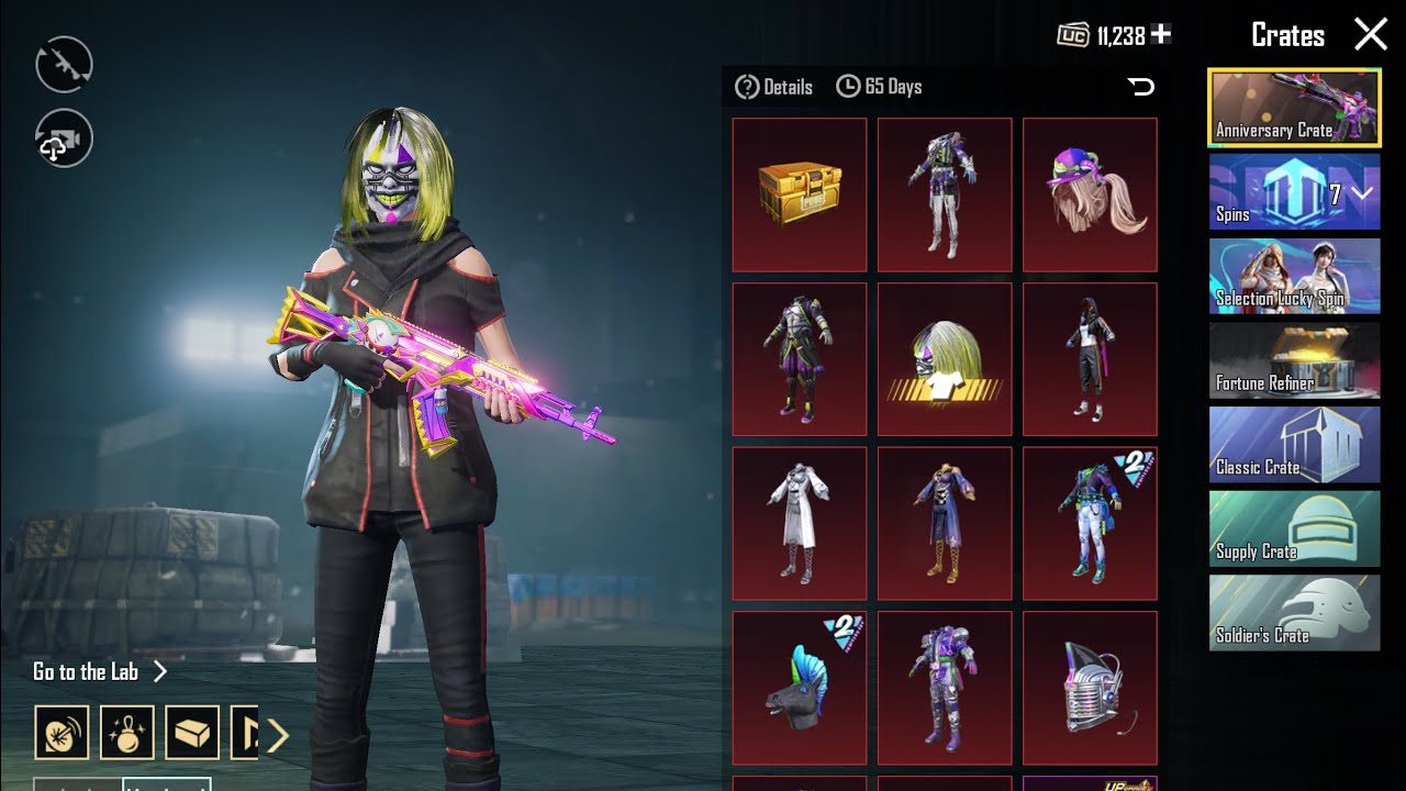 New Anniversary Crate Opening 24000 UC | Fool M4 Crate PUBG MOBILE Infiltrator Jacket, Fireman Suit