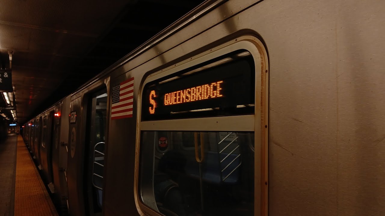 MTA NYCT Subways: IND R160 (S)huttle Train ride to 21st Street ...