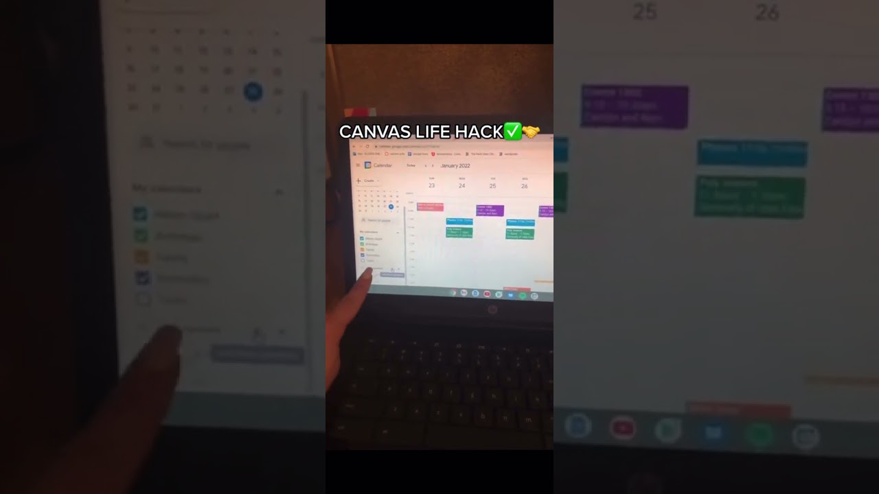 Life Hack: Integrating Canvas with Google Calendar