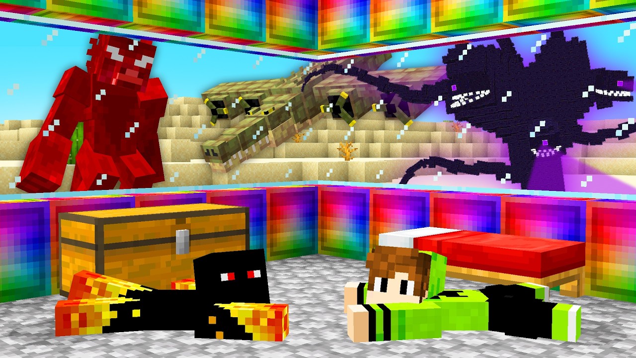 BASE DE AVARITIA CONTRA MONSTROS no MINECRAFT