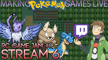 Pokemon Splice Stream Session 6 - Making Pokemon Games Live