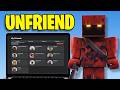 How To Unfriend People Fast In Roblox (Remove Friends)