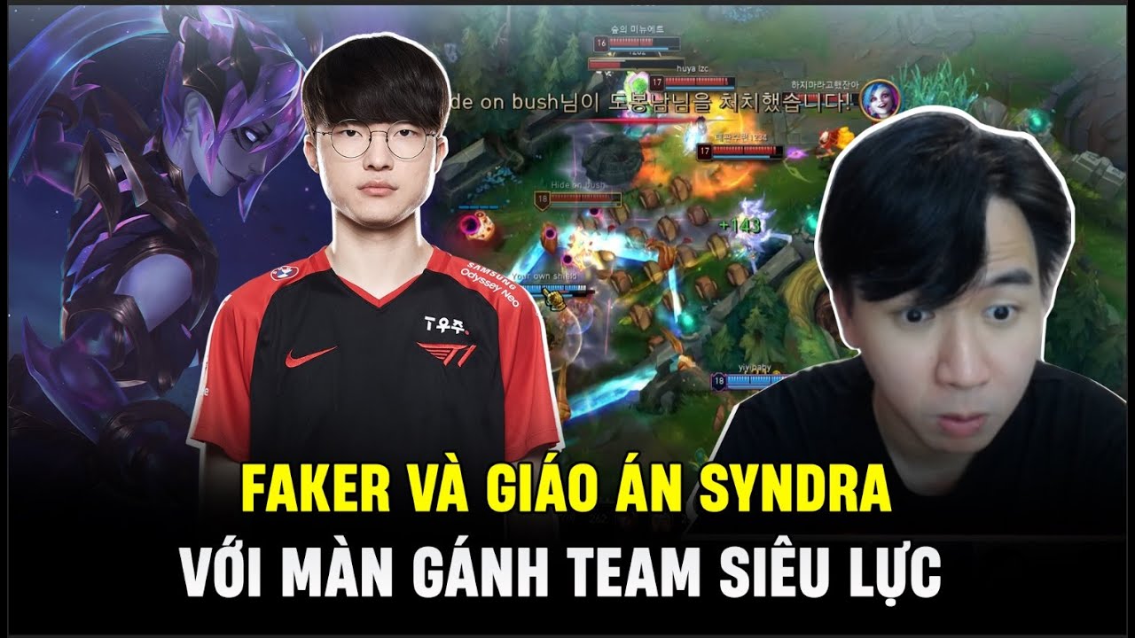 Faker Đem Syndra 13.15 Trở Lại Đường Giữa Với Màn Gánh Team Siêu Lực