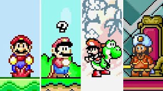 All Super Mario Advance Story Intros||4K