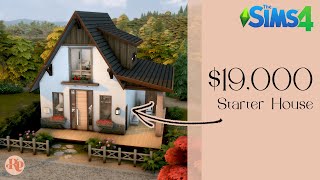 COZY STARTER HOUSE FOR 2 SIMS #20K2SimsChallenge #shorts | The Sims 4