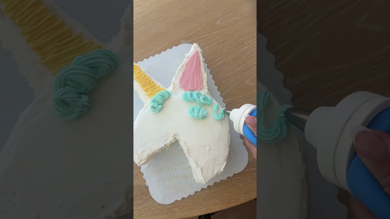 DIY unicorn cake!!!