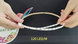 4mm Ultra thin SMD2835 RGB LED Strip 120LEDs/m-S004120BB3PZ