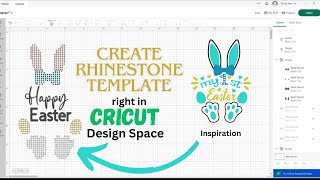 Make Rhinestone Bunny right in Cricut Design Space