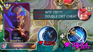 GLOBAL HANABI BROKEN BUILD DOUBLE CRIT DAMAGE HACK FOR 2024🔥 PERFECT DAMAGE HACK! ( 100% BROKEN )