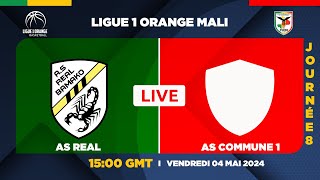 AS REAL vs. AS COMMUNE 1 I MALI LIGUE1 ORANGE /J8 (Men) I @baskemali