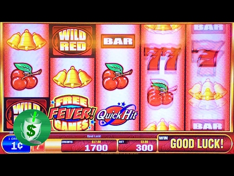 Quick Hit Fever 95% slot machine, Max Bet on 2nd session