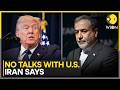 Iran-US War: Iran FM Slams Trump, Denies Talks | Trump Says Tehran Wants Deal | WION