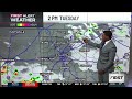 First Alert Forecast: Drier week ahead
