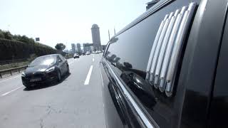 İstoç, Fsm Köprüsü İsti̇kameti̇ Otobanda 2Adet Dev Si̇yah Li̇muzi̇n, Özel Mi̇safi̇rleri̇ İle.