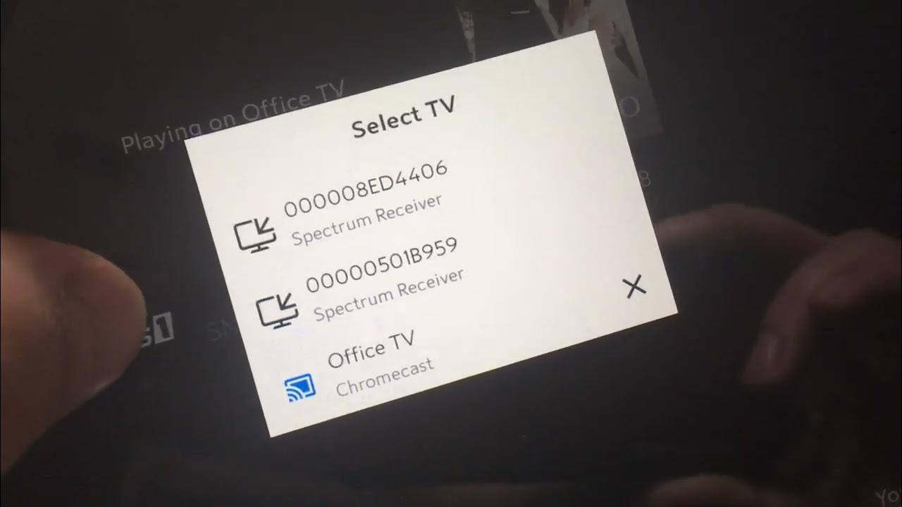 How To Cast Spectrum Tv App To Chromecast From Iphone www.youtube.com