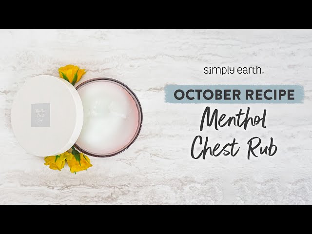 All-Natural Menthol Chest Rub Recipe class=