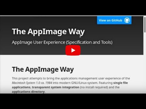  New Update The Appimage Way, A complete AppImage user experience