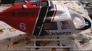 Fly Wing 450L V2 5 RC Heli Scale Conversion - Bell 206 From Zyhobby