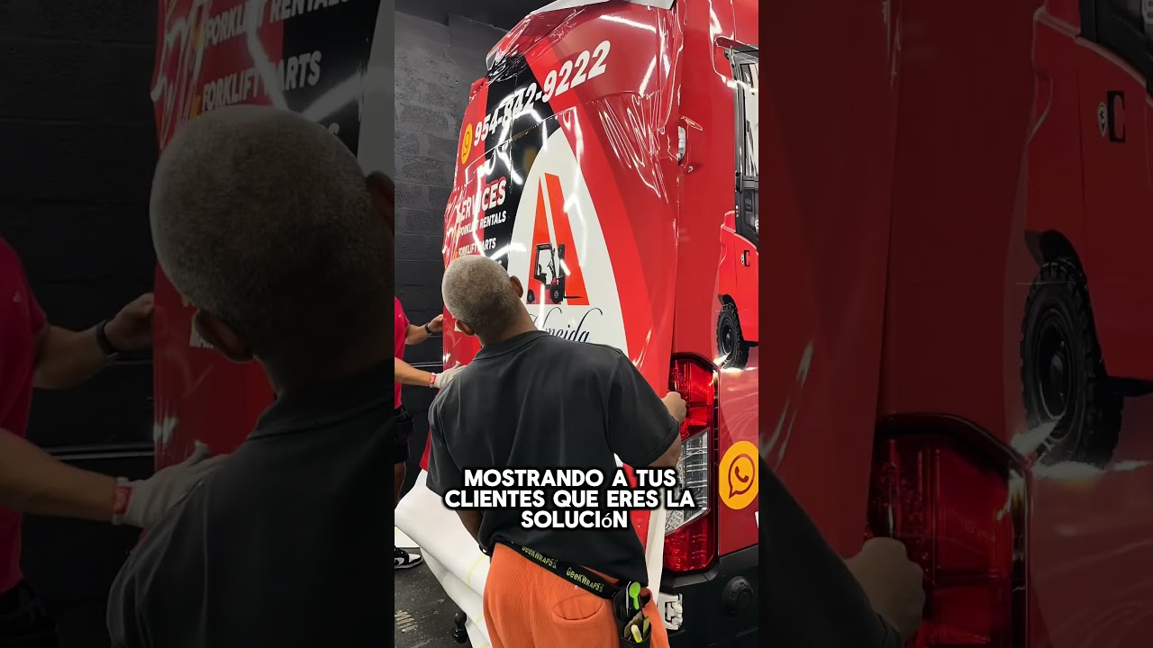 Commercial CAR WRAPPING VAN