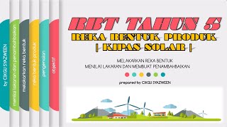 RBT TAHUN 5 | LAKARAN REKA BENTUK PRODUK KIPAS SOLAR