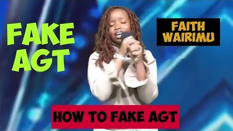 Faith Wairimu AGT | Kenyan Girl Who FOOLED The World | America