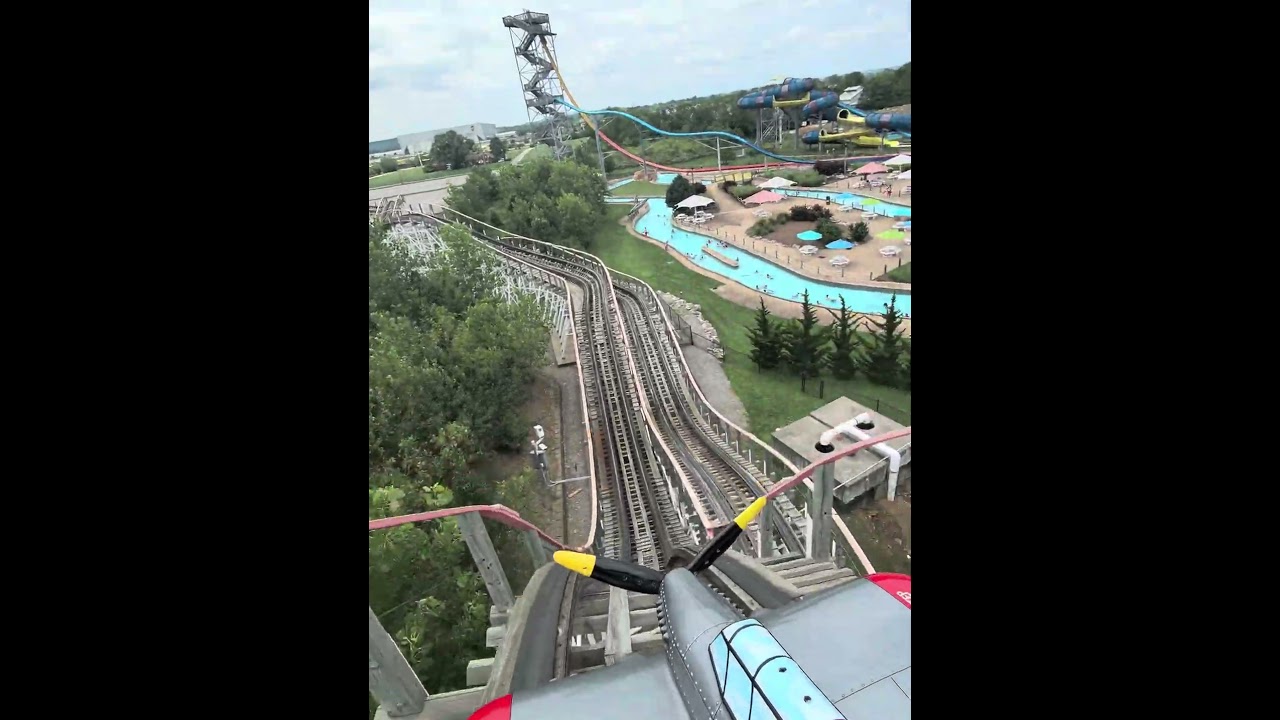 Kentucky Flyer POV | Kentucky Kingdom #drokoadventures #rollercoaster #themepark #coaster