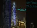 Dubai 2023 fireworks burj khalifa