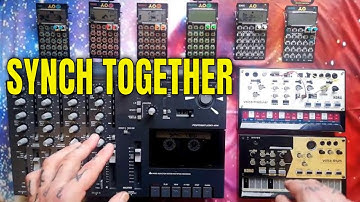 How to Synch a Portastudio with a Korg Volca or Pocket Operator