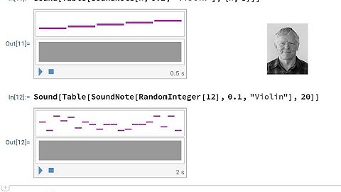 Sound in Wolfram Language