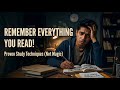 5 Powerful Tips to Remember Everything You Read|motivational video