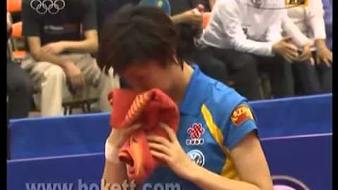 2008 JAPAN OP Women's single final Zhang yi ning vs Li xiao xia - DayDayNews