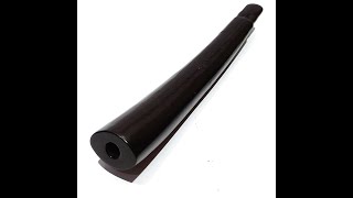 Pipa once kayu langka Kayu hitam /kayu EBONI KALIMANTAN panjang 16 CM asli model GG Premium