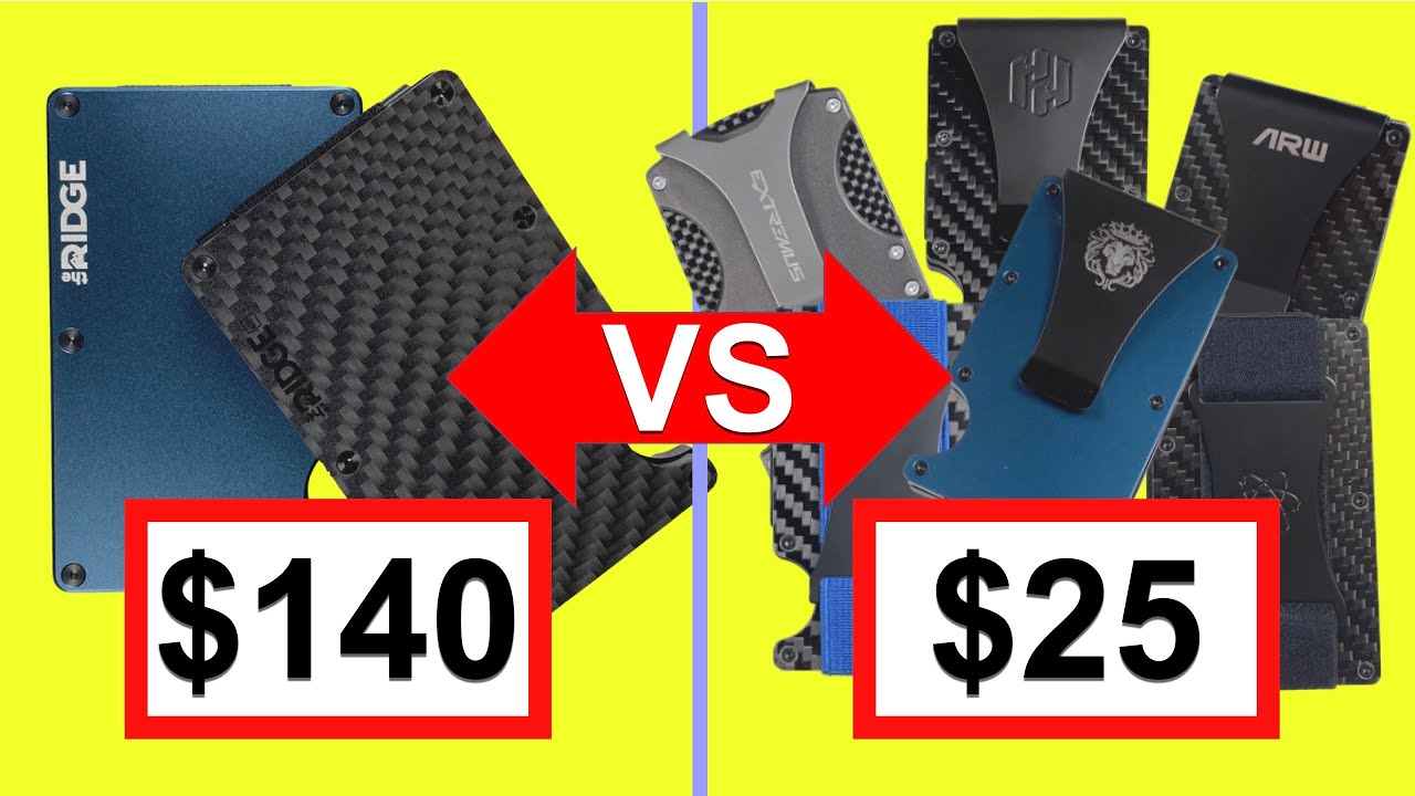 Ridge vs  knockoffs; Best 6  wallets COMPARE - Walletopia