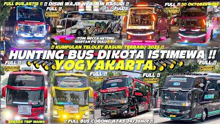 EXCITING‼️ THE NEWEST COLLECTION OF TELOLET BUSES IN JOGJA, LOTS OF ARTIST BUSES!! FULL BASURI TO...