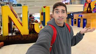 I Flew Out Of New Jersey's Best Airport To Orlando! (insane Return Home)