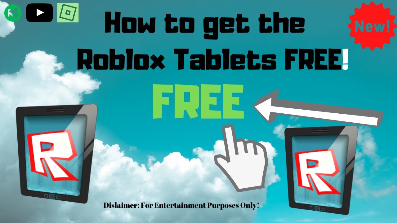 How To Get A Free Roblox Tablet Cheatsonrbx Youtube - what does a roblox tablet do