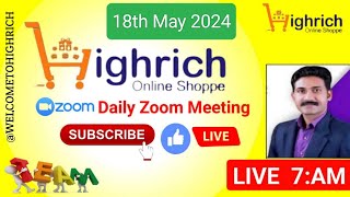 highrich commando cobra training 18th May 7:am | zoom meeting | watch full video#Highrich