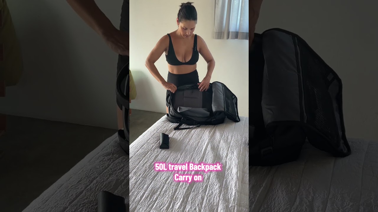 50L expandable travel backpack from my Amazon storefront. ￼