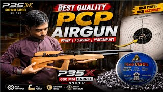 Best quality pcp airgun P35x 600 mm barrel 