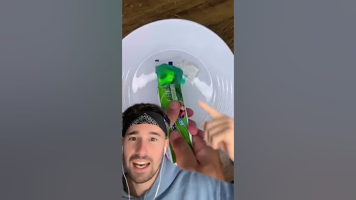 EXPERIMENTO con PASTA DENTAL que no vas a creer