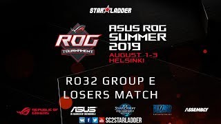 2019 Assembly Summer Ro32 Group E Losers Match: Bly (Z) vs Bomber (T)