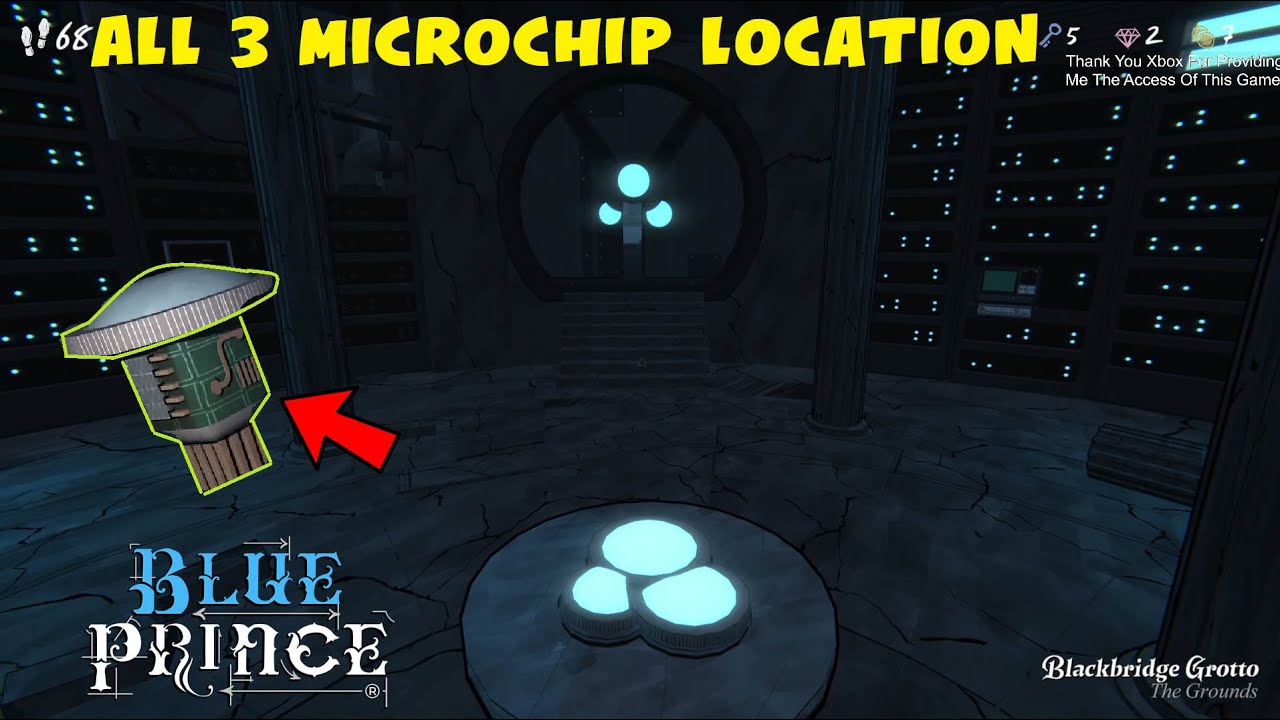 Where To Find All Three Microchips In Blue Prince - YouTube